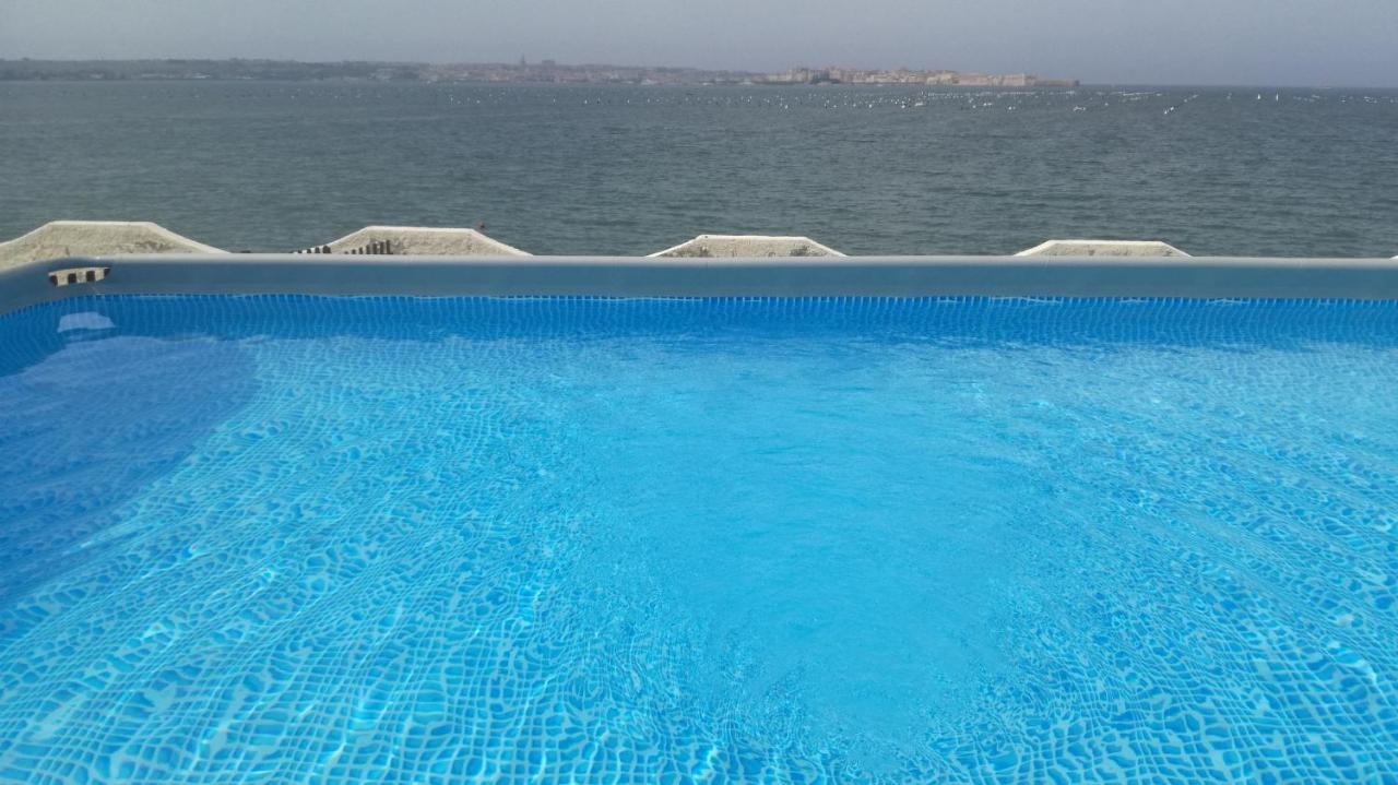 Ferienwohnung Casa Con Piscina E Vista Mare Dal Giardino Fanusa Exterior foto